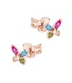 Butterflies Silver Stud Earring STS-7017